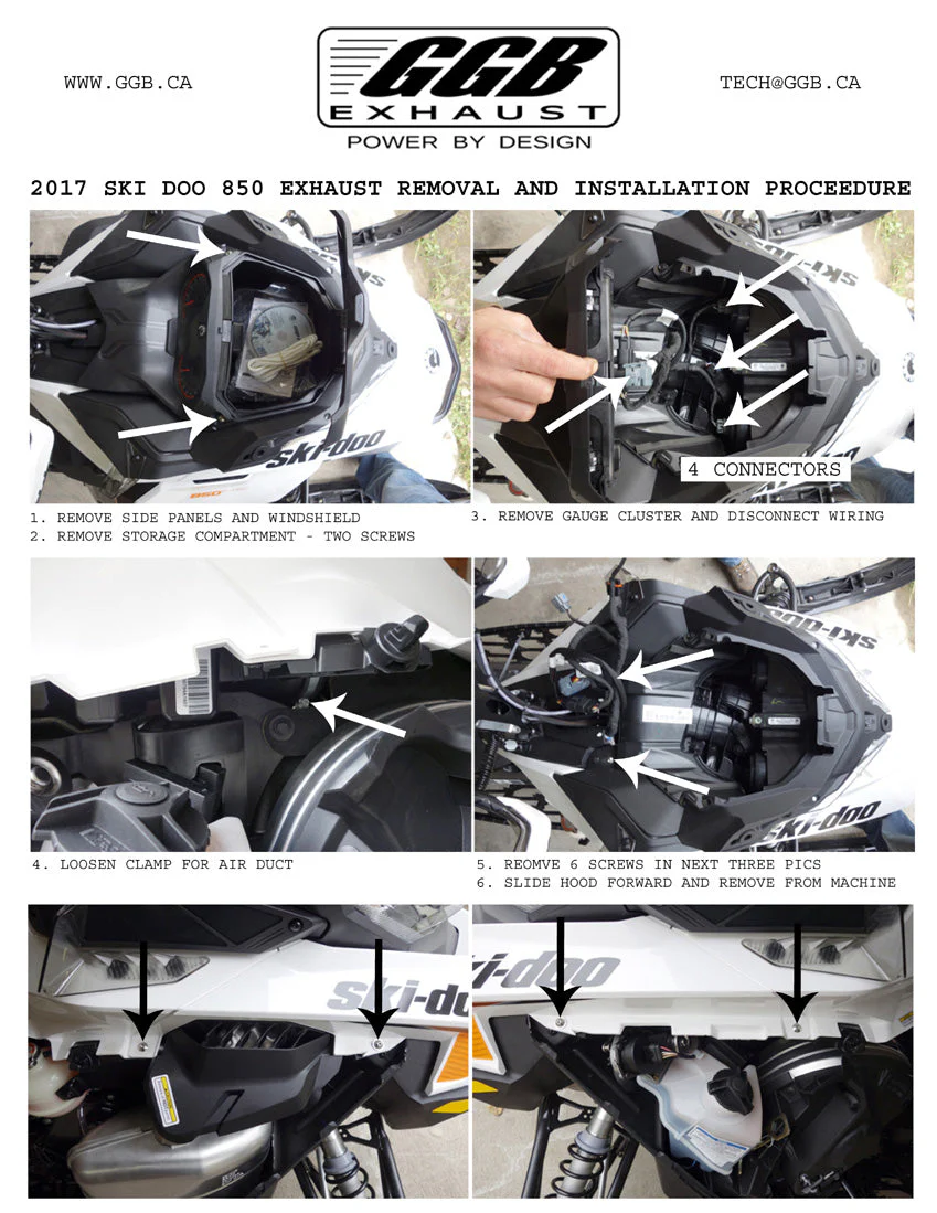 2019-2023 Ski-Doo Gen 4 600R E-TEC Quiet Muffler - Image 5